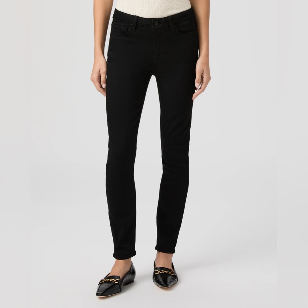 PAIGE Black Skinny Women's Jeans Hoxton ankle